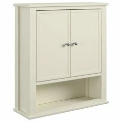 Outlet 😀 A Design Studio Primrose Wall Cabinet, Soft White 🧨 -Outlet bathroom Store 063144980ddef443 8804 w800 h800 b1 p0