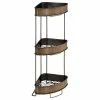 Promo 🎁 IDesign Twillo 3-Tier Corner Shelf, Bronze 🌟 -Outlet bathroom Store 072130350beb1889 1041 w800 h800 b1 p0