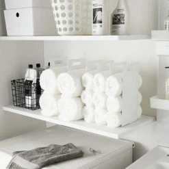 Wholesale ✔️ Yamazaki Home Towel Storage Organizer, Steel, White 😀 -Outlet bathroom Store 0d11eb87025ad9c9 2668 w800 h800 b0 p0