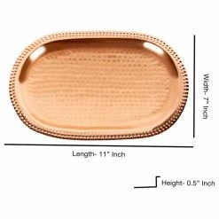 Hot Sale 🧨 TATARA Nu Steel Hudson 🔨 Hammered Copper Amenity Tray 🥰 -Outlet bathroom Store 0f0168340e85d912 5636 w800 h800 b1 p0
