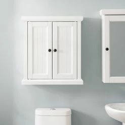 Hot Sale 😍 Crosley Seaside Wall Cabinet Distressed White 😀 -Outlet bathroom Store 10c1e54f0f73b89d 0820 w800 h800 b0 p0