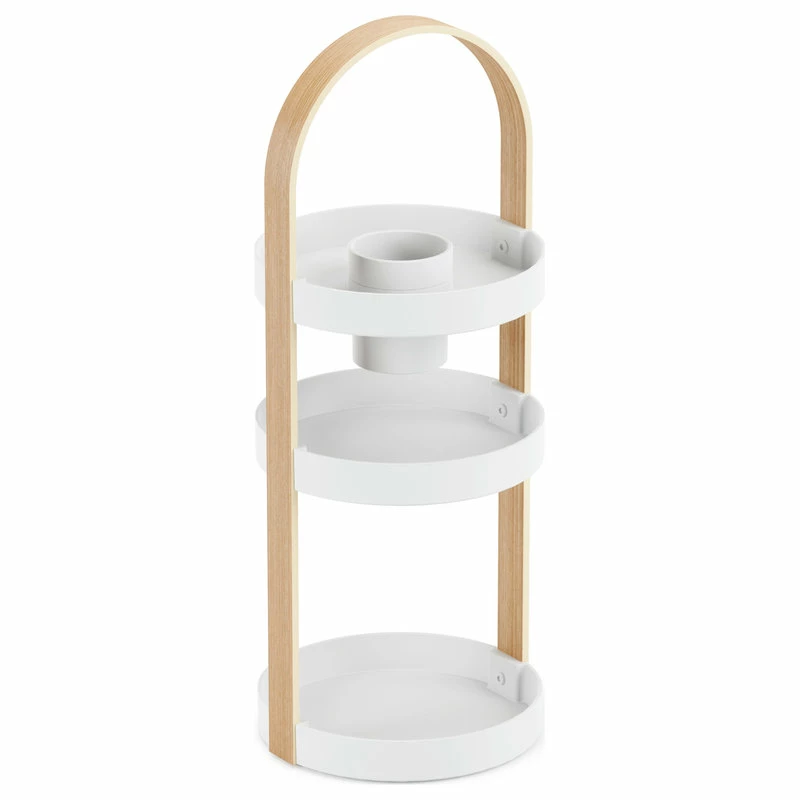 Best Sale ๐ฅ Umbra Bellwood Cosmetic Organizer, White/Natural ๐ 4 Best Sale ๐ฅ Umbra Bellwood Cosmetic Organizer, White/Natural ๐ - Image 2