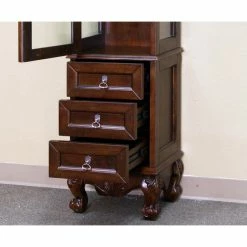 Cheapest 👍 Bellaterra Home Bevington 18" Linen Cabinet, Walnut 🌟 -Outlet bathroom Store 160180310b351d98 8426 w800 h800 b0 p0