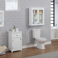 Cheap โค๏ธ Bolton Furniture, Inc. Dorset 27"W X 29"H Wall Mounted Bath Storage Cabinet, Glass Cabinet Doors ๐ 15 Cheap โค๏ธ Bolton Furniture, Inc. Dorset 27"W X 29"H Wall Mounted Bath Storage Cabinet, Glass Cabinet Doors ๐ -Outlet bathroom Store 1651b70a01f4367c 7480 w800 h800 b0 p0