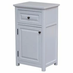 Brand new 🎉 Bolton Furniture, Inc. Dorset 17"W X 29"H Floor Bath Storage Cabinet, Drawer And Door ⌛ -Outlet bathroom Store 18919e2101f4360b 7536 w800 h800 b1 p0