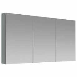 Outlet ⌛ AQUADOM Royale Bathroom Medicine Cabinet 3X Magnifying Mirror 60"x30"x5" 👏