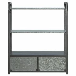 Best reviews of ❤️ 4D Concepts Intek 2 Drawer Metal Bathroom Wall Shelf In Gray 👏 -Outlet bathroom Store 2021ba7100b92b44 3698 w800 h800 b1 p0