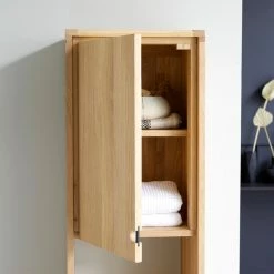 Best reviews of 🔥 Solid Oak Tall Bathroom Cabinet | Tikamoon Jonàk ❤️ -Outlet bathroom Store 249180400077685c 4077 w800 h800 b0 p0