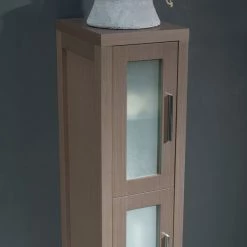 Outlet 🌟 Fresca Torino Gray Oak Tall Bathroom Linen Side Cabinet ⌛ -Outlet bathroom Store 2ac1401d0f08f698 6903 w800 h800 b0 p0