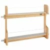 Best Sale ✔️ Rev-A-Shelf Wood Vanity Cabinet Door Storage Rack, 20.25" 😍