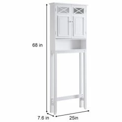 Coupon 😀 Versanora Wooden Bathroom Over Toilet Storage Cabinet ⭐ -Outlet bathroom Store 373162f00111eb46 4752 w800 h800 b1 p0