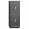 Hot Sale 😉 Avanity Corporation Avanity 24" Linen Tower For Allie/Austen, Twilight Gray, Brushed Silver 💯 -Outlet bathroom Store 376183e00a4a821a 0334 w800 h800 b1 p0