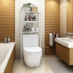 Budget โค๏ธ Gymax Bathroom 3-Tier Metal Storage Rack Over The Toilet Space Saver White ๐ 10 Budget โค๏ธ Gymax Bathroom 3-Tier Metal Storage Rack Over The Toilet Space Saver White ๐ -Outlet bathroom Store 3931c7e500b85722 8378 w800 h800 b0 p0
