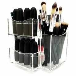 Top 10 🛒 Vandue Corporation OnDisplay Bianca Rotating Acrylic Cosmetic/Makeup Organizer Tray - Luxury Hand 💯 -Outlet bathroom Store 39e14a260c704724 8388 w800 h800 b1 p0