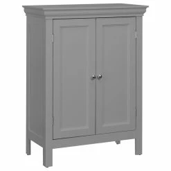 Cheapest ⌛ Versanora Wooden Bathroom Floor Cabinet With Shelves 🔔