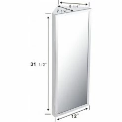 Best Sale 👍 Renovators Supply Manufacturing Corner Wall Mount Medicine Cabinet Stainless Steel Bathroom Cabinet With Mirror ✔️ -Outlet bathroom Store 3f21d8560f3bfc59 9963 w800 h800 b1 p0