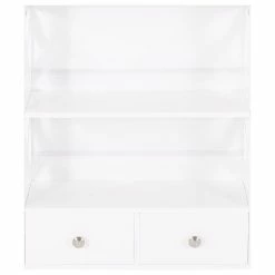 Cheapest โ GDFStudio Lewis Wall-Mounted Bathroom Storage Cabinet With Drawers, White ๐