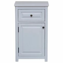 Brand new 🎉 Bolton Furniture, Inc. Dorset 17"W X 29"H Floor Bath Storage Cabinet, Drawer And Door ⌛