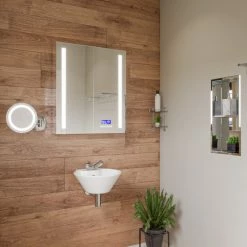 Outlet ⭐ Alfi Trade Vertical Double Shelf Bath Shower Niche, 12"x24", Polished Stainless Steel 😀 -Outlet bathroom Store 4ff1baca02eda001 0433 w800 h800 b0 p0