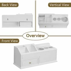 Best Sale ✔️ Welland Industries LLC Welland Hair Dryer And Styling Holder Wall Mount 👏 -Outlet bathroom Store 56612849021d4a23 9910 w800 h800 b1 p0