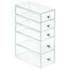Cheap ✨ IDesign Clarity Cosmetic 5-Drawer Organizer For Vanity Cabinet, Clear ❤️ -Outlet bathroom Store 5a51f8260beb198d 1086 w800 h800 b1 p0