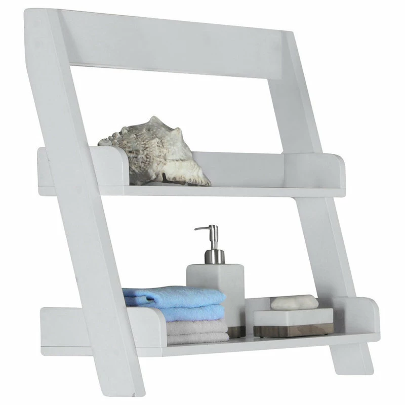 Buy π Monarch Specialties Bathroom Accent - 24"H / White Wall Mount Shelf π 3 Buy π Monarch Specialties Bathroom Accent - 24"H / White Wall Mount Shelf π