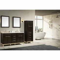 Discount 🤩 Avanity Corporation Avanity Hepburn 24" Linen Tower, Dark Chocolate 👍 -Outlet bathroom Store 67e13bde0b1992f9 8424 w800 h800 b0 p0