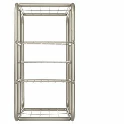 Best deal 🛒 Home Zone Living Floating Wall Mount Bathroom Storage Shelf, 5-Tier Shelf 😉 -Outlet bathroom Store 69917f550e432f64 0715 w800 h800 b1 p0