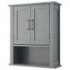 Best deal 🔥 Versanora Wooden Bathroom Wall Cabinet Open Shelf Grey 💯 -Outlet bathroom Store 7061d5b101a09ffb 2161 w800 h800 b1 p0