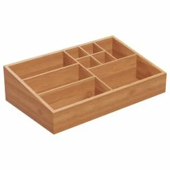 Outlet 🔥 Lavish Home Bamboo Makeup Organizer 🛒