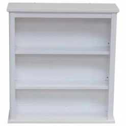 Best deal 🤩 Bolton Furniture, Inc. Dorset 27"W X 29"H Wall Mounted Bath Storage Cabinet, Two Open Shelves 🎁