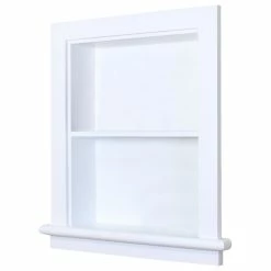 Best Pirce 😍 Fox Hollow Furnishings 14x18 Aiden Wall Niche, White Plain Back 🥰