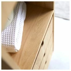 Best reviews of 🔥 Solid Oak Tall Bathroom Cabinet | Tikamoon Jonàk ❤️ -Outlet bathroom Store 7c71cb2d00776861 4077 w800 h800 b1 p0