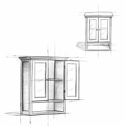 Top 10 🤩 Simpli Home Ltd. Acadian Double Door Wall Cabinet 🌟 -Outlet bathroom Store 7ce1e23e037e3222 4985 w800 h800 b1 p0