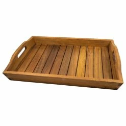 New 💯 SeaTeak Teak Shower And Spa Tray-Oiled Finish ❤️