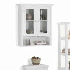 Top 10 🤩 Simpli Home Ltd. Acadian Double Door Wall Cabinet 🌟 -Outlet bathroom Store 8031b9cf037e321b 4985 w800 h800 b0 p0