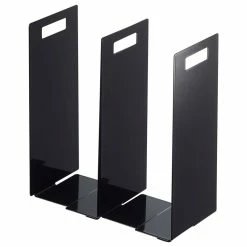 Promo 🔥 Yamazaki Home Towel Storage Organizer, Steel, Black ❤️