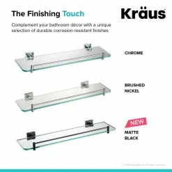 Best Pirce ๐ Kraus USA, Inc. Ventus Bathroom Shelf, Matte Black โ 15 Best Pirce ๐ Kraus USA, Inc. Ventus Bathroom Shelf, Matte Black โ -Outlet bathroom Store 80f1d4a800e5e808 3156 w800 h800 b0 p0