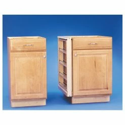 Budget 😀 Rev-A-Shelf Wood Vanity Base Filler Pull Out Organizer For New Cabinets With Soft Close, 6"W 🎉 -Outlet bathroom Store 81a15f7302585679 8033 w800 h800 b1 p0