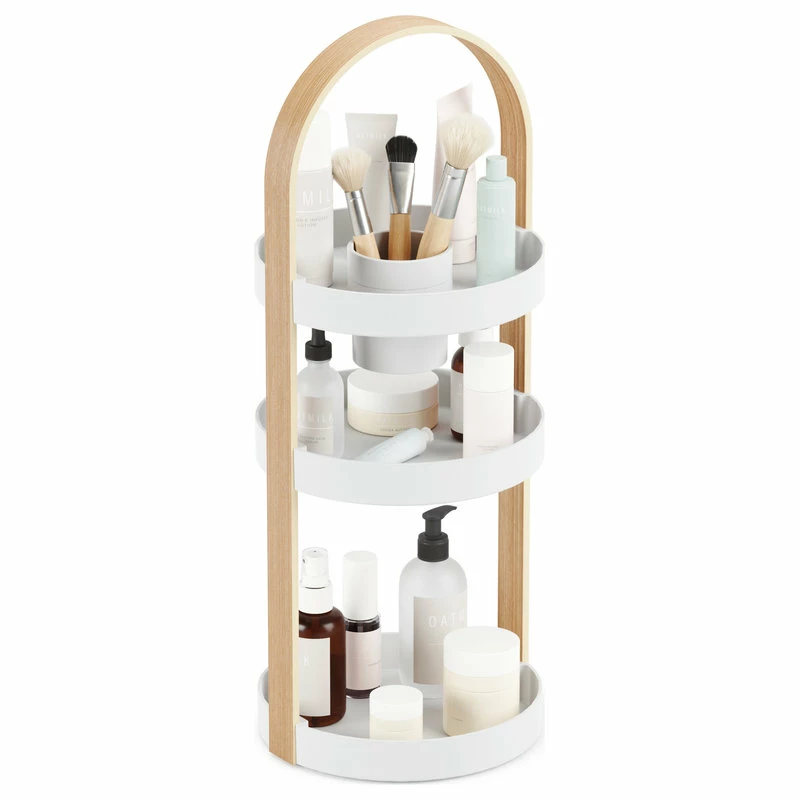 Best Sale ๐ฅ Umbra Bellwood Cosmetic Organizer, White/Natural ๐ 5 Best Sale ๐ฅ Umbra Bellwood Cosmetic Organizer, White/Natural ๐ - Image 3
