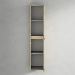 Top 10 💯 Bathroom Vanity Wholesale INC. SLIM Bathroom Linen Side Cabinet, Light White Oak 😍 -Outlet bathroom Store 85f1a66602cb2c73 0711 w800 h800 b0 p0