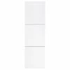 Outlet 🎁 KUBEBATH 18" Wide By 59" High Linen Side Cabinet With Three Doors, Gloss White Finish 🎉 -Outlet bathroom Store 867137c90bce3df0 4530 w800 h800 b1 p0