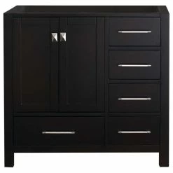 Coupon 🌟 Virtu USA Virtu Caroline Avenue 36" Cabinet Only, Espresso ⭐