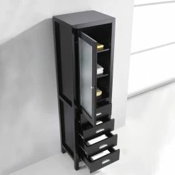 Best deal ✨ Virtu USA Virtu Wellmont 20" Linen Cabinet, Espresso ⭐ -Outlet bathroom Store 8b611e2a0e21b4f2 6899 w800 h800 b0 p0