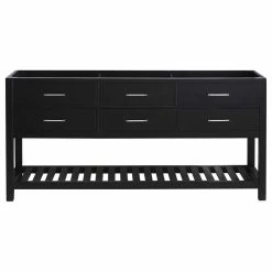 Promo 👏 Virtu USA Caroline Estate 72" Cabinet Only, Espresso 🌟