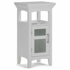 Hot Sale ⭐ Simpli Home Ltd. Avington Floor Storage Cabinet 🎁