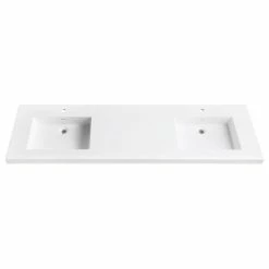 Flash Sale 👏 Avanity Corporation Avanity Versastone 73" Solid Surface Vanity Top With Integrated Double Bowl 🔥