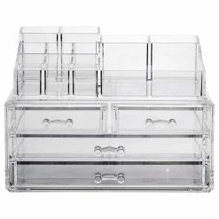 Coupon ⌛ Vandue Corporation OnDisplay Cosmetic Makeup And Jewelry Storage Case Display - 4 Drawer Tiered De 💯