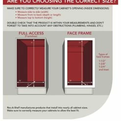 Best reviews of 🎉 Rev-A-Shelf Wood Door Mount Vanity Cabinet Door Mount Scale Holder 🧨 -Outlet bathroom Store 96f14a4a02585a70 8035 w800 h800 b0 p0