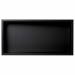 Best reviews of ⌛ Alfi Trade 24 X 12 Black Matte Stainless Steel Horizontal Single Shelf Bath Shower Niche ✨ -Outlet bathroom Store 9741d074012d3ec4 5393 w800 h800 b1 p0